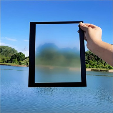 AG Gwydr ar gyfer Arddangosfeydd Disgleirdeb Uchel